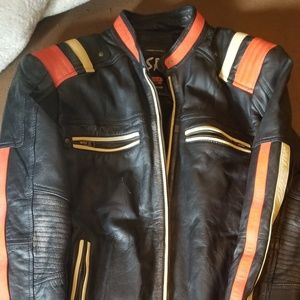 Leather jacket